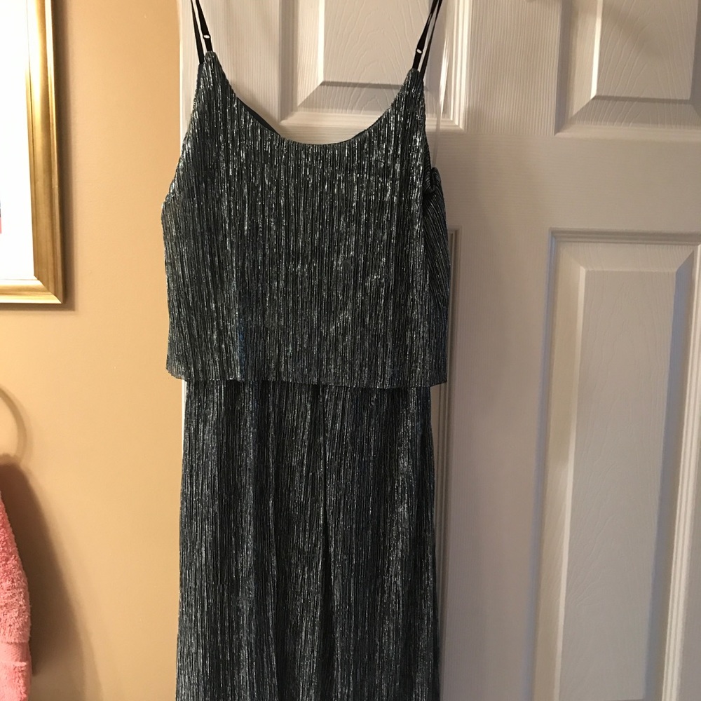 Gray/silver party dress